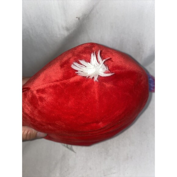 Squishmallow Paco The Red Parrot KellyToy Plush Rainbow Wings 8" - Picture 3 of 7